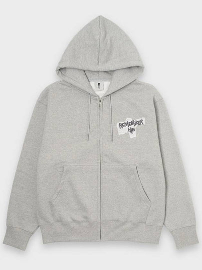 REMEMBER ME ZIP HOODIE GRAY - STOCKHOLM SYNDROME - BALAAN 2