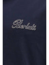 R26JRS124002651 Logo Navy Short Sleeve TShirt - BERLUTI - BALAAN 4