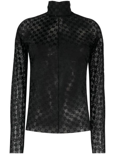 Forte_Forte Damier Lace Shirt Clothing - FORTE FORTE - BALAAN 1