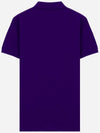 Men's Pony Slim Fit Short Sleeve Polo Shirt Purple - POLO RALPH LAUREN - BALAAN 5