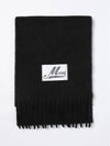 Alpaca Wool Muffler Black - MARNI - BALAAN 2