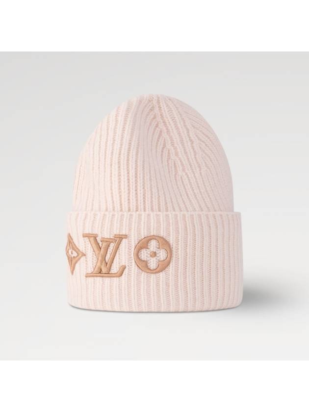 LV Headline Beanie Beige - LOUIS VUITTON - BALAAN 2