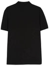 Stretch Piquet Regular Polo Shirt Black - CP COMPANY - BALAAN 3