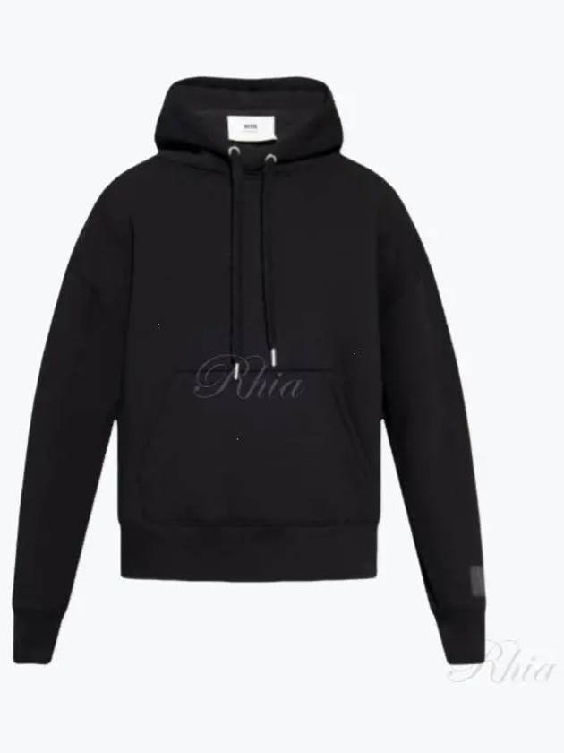 Label Hoodie Black - AMI - BALAAN 2