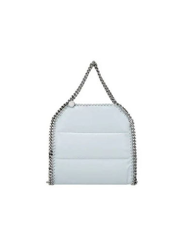 Falabella padded mini tote bag light blue 270360 - STELLA MCCARTNEY - BALAAN 1