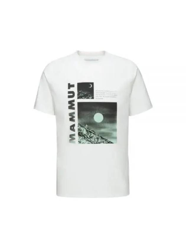 Mountain Day And Night Short Sleeve T-Shirt White - MAMMUT - BALAAN 2