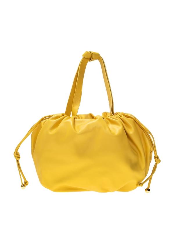 Bulb Medium Leather Shoulder Bag Yellow - BOTTEGA VENETA - BALAAN 1