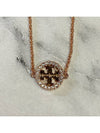 Miller Pave Chain Bracelet Rose - TORY BURCH - BALAAN 3