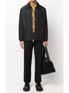 Nylon Reversible Zip-Up Jacket Black - FENDI - BALAAN 4