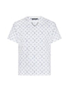 Monogram Escale Print Short Sleeve T-Shirt White - LOUIS VUITTON - BALAAN 1