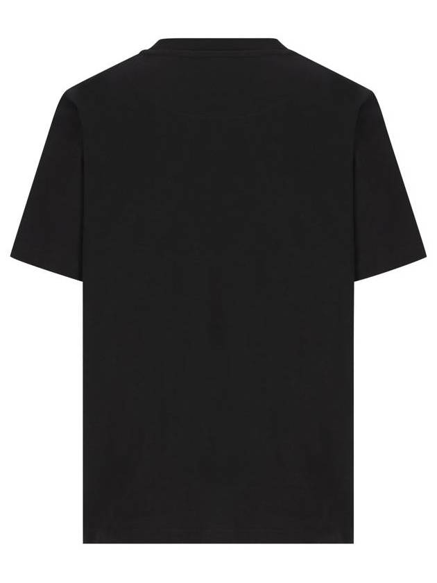 Logo Label Cotton 3 Pack Short Sleeve T-Shirt Black - JIL SANDER - BALAAN 3