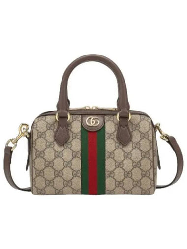 Ophidia GG mini top handle tote bag brown - GUCCI - BALAAN 1