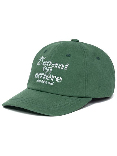 LETTERING CAP GREEN - BACKANDFORTH - BALAAN 2