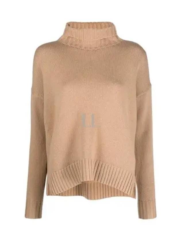 Gianna Cashmere Turtleneck Camel - MAX MARA - BALAAN 2