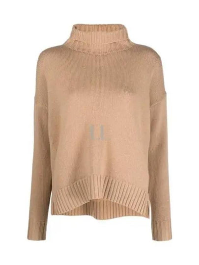 Gianna Cashmere Turtleneck Camel - MAX MARA - BALAAN 2