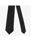 Polka Dot Silk Necktie Black - PAUL SMITH - BALAAN 5