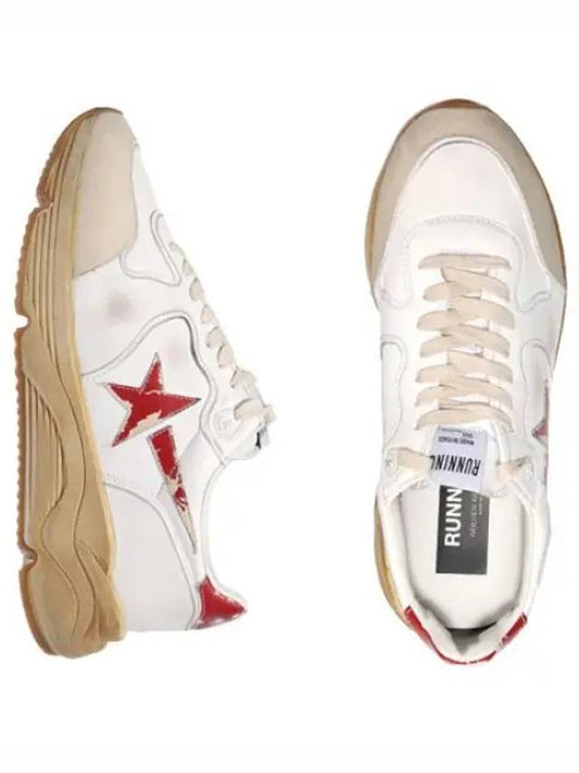 Running sole Nappa leather upper Red Star men s shoes sneakers - GOLDEN GOOSE - BALAAN 1