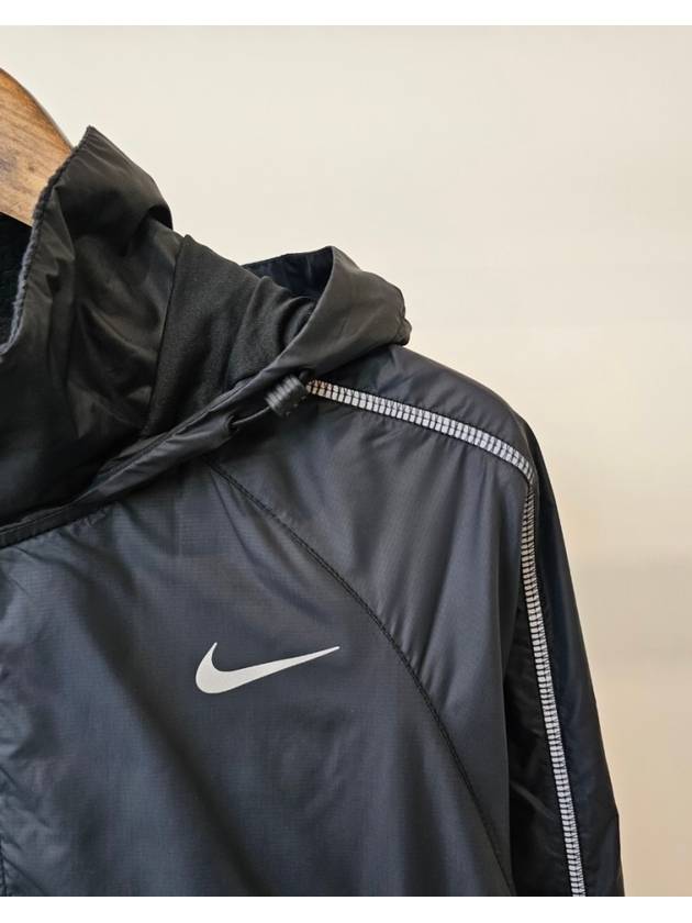 Shield Running Windbreaker Black - NIKE - BALAAN 4