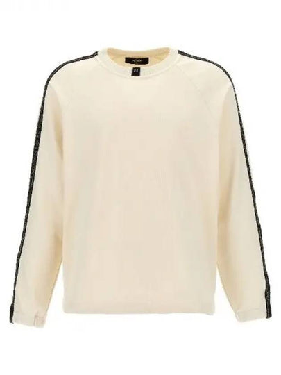 Mesh insert sweatshirt 271432 - FENDI - BALAAN 1