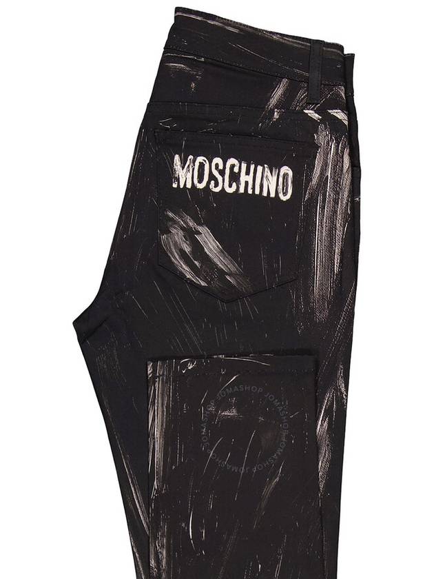 Moschino Men's Painted Effect Print Jeans, Brand Size 44 (Waist Size 29") - MOSCHINO - BALAAN 3