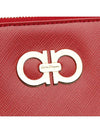 Ferragamo Gancini Clutch Bag 600005 22C230 0600005 - SALVATORE FERRAGAMO - BALAAN 4