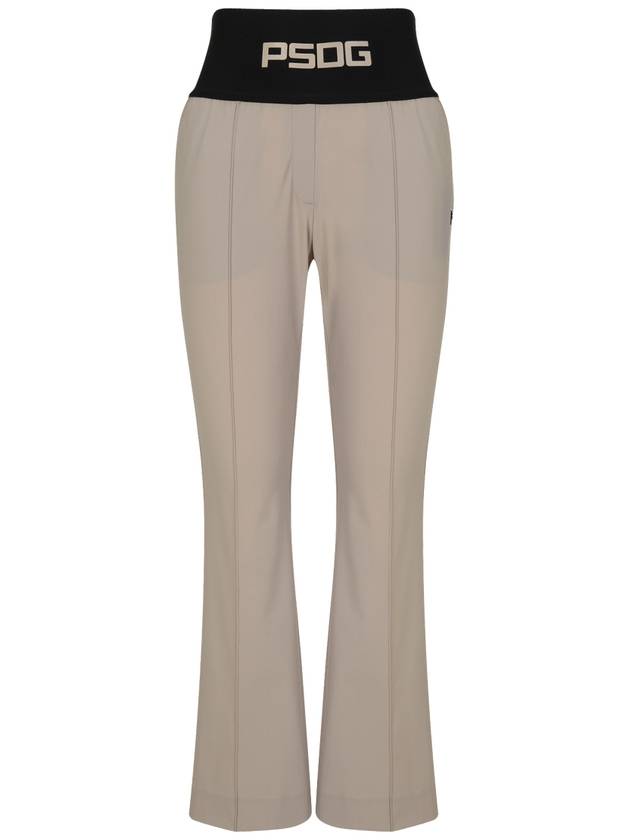 Banded slit bootcut pants BE - PASSARDI - BALAAN 3