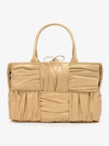 Arco Medium Tote Bag Beige - BOTTEGA VENETA - BALAAN 2