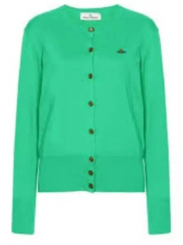 Bea Knit Cardigan Green - VIVIENNE WESTWOOD - BALAAN 2