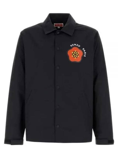 Pop Light Coach Jacket Black - KENZO - BALAAN 2