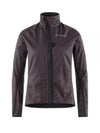 Women's Ansur Windproof Zip-Up Jacket Raven Burnt - KLATTERMUSEN - BALAAN 2