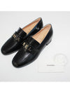 Gold Lettering Moccasin Loafers Black G45123 B14026 94305 - CHANEL - BALAAN 4