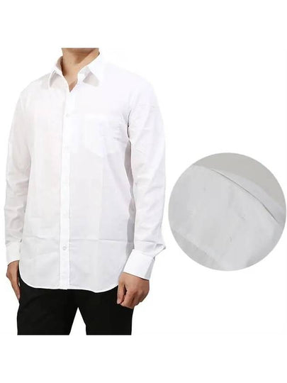 Memory of Poplin Long Sleeve Shirt White - MAISON MARGIELA - BALAAN 2