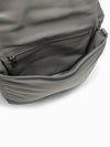 Goya Logo Plaque Nylon Messenger Bag Asphalt Grey - LOEWE - BALAAN 7