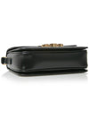 Teen Triomphe Shiny Calfskin Cross Bag Black - CELINE - BALAAN 5