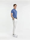 Golf Wear Cotton Stretch Jogger Pants WHITE - WHITEBALL - BALAAN 10