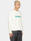 Long sleeve unisex big logo classic long sleeve t-shirt white SN2PXH02AP - SUNNEI - BALAAN 3