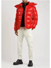 1A00264 596B4 454 VERDON arm logo patch short down jacket red men's padding - MONCLER - BALAAN 3