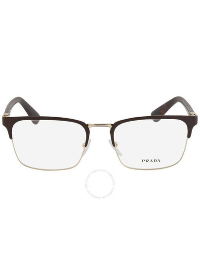 Prada Heritage Demo Rectangular Men's Eyeglasses PR 54TV 01U1O1 55 - PRADA - BALAAN 2