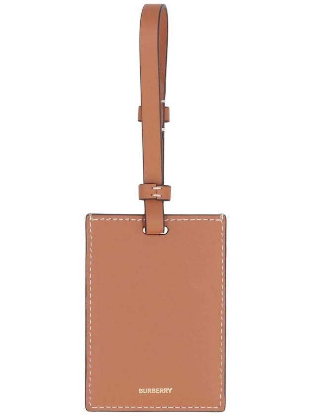 Check Luggage Tag Beige - BURBERRY - BALAAN 4