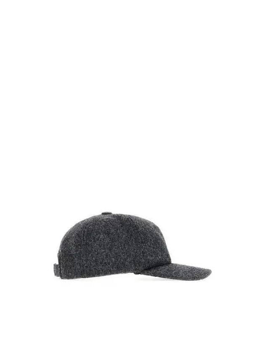 Logo embroidered wool cap 23HCQ001XFBA4C02A 02GY - ISABEL MARANT - BALAAN 2