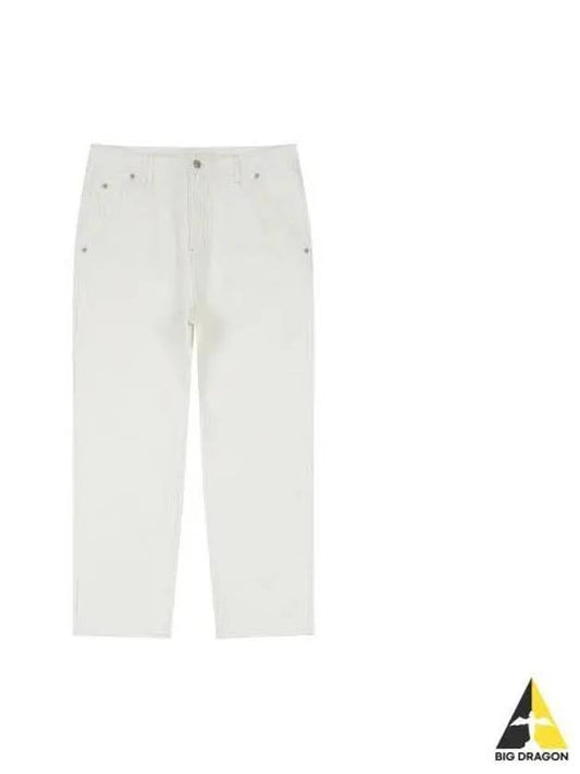 CRS Wide Denim Pants 9024 Ecru - KANGOL - BALAAN 1