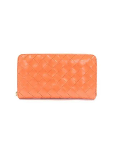 Zipper Long Wallet Orange - BOTTEGA VENETA - BALAAN 1