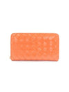 Zipper Long Wallet Orange - BOTTEGA VENETA - BALAAN 1