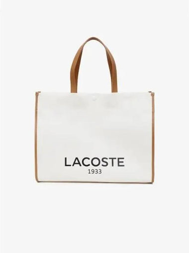 Women s Heritage Canvas Tote Bag NU4342T54G K02 Domestic Product GQ2N24040354842 - LACOSTE - BALAAN 1