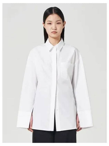 Back belt detail shirt white domestic product GM0023120412463 - JUUN.J - BALAAN 1