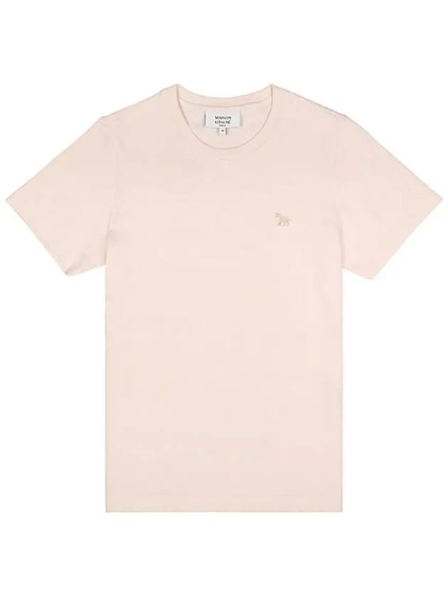 Baby Fox Patch Regular Short Sleeve T-Shirt Fresh Cotton - MAISON KITSUNE - BALAAN 5