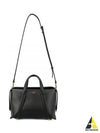 By The Way Boston Medium Leather Tote Bag Black - FENDI - BALAAN 2