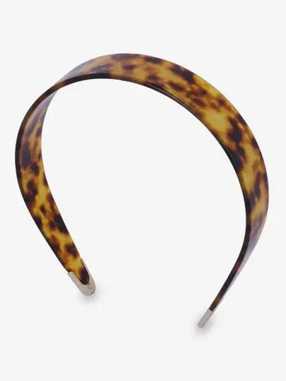 Plexiglass hair band gold honey tortoise shell 5IH0682CPXF03WH - MIU MIU - BALAAN 2