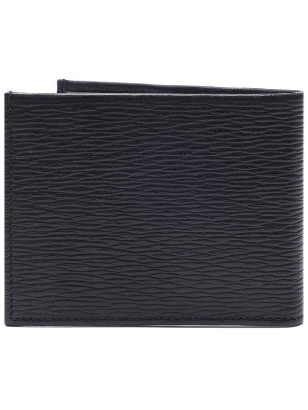 Gancini Half Wallet Black - SALVATORE FERRAGAMO - BALAAN 5