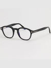 Eyewear Round Optical Eyeglasses Black - TOM FORD - BALAAN 6